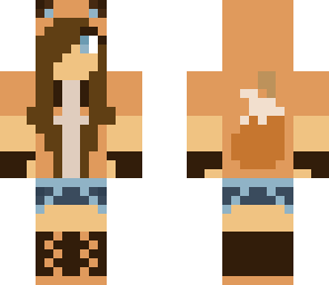 fox girl brown hair