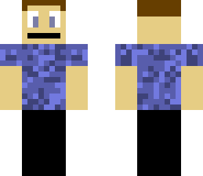 boy with blue shirt