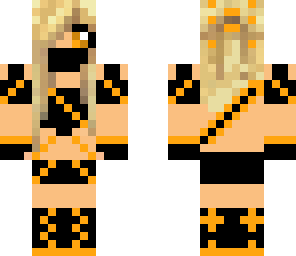 orange ninja girl