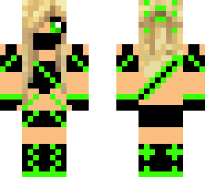 green ninja girl