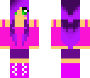 purple girl