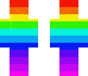 faceless rainbow man