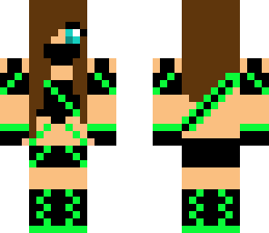 green ninja girl