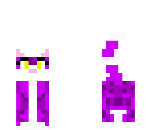 purple cat