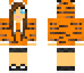 tiger hoodie girl