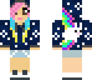 rainbow easter girl