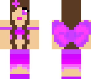 purple fairy girl
