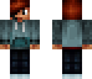 blue teen hoodie