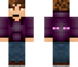 classic enderman hoodie guy