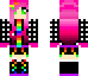 rainbow girl finished
