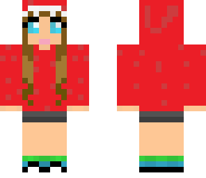 red dino girl