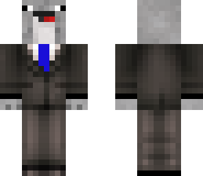 whale in a suit