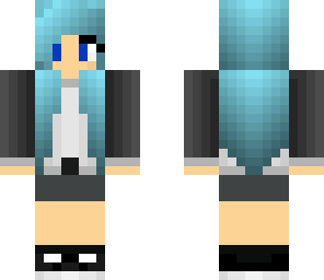 blue girl