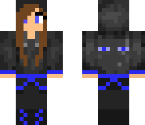blue ender girl
