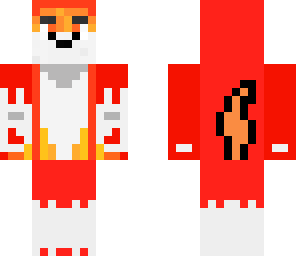 fiery wolf