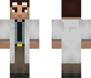 scientist with glasses