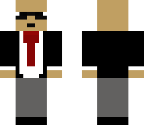boxhead in suit