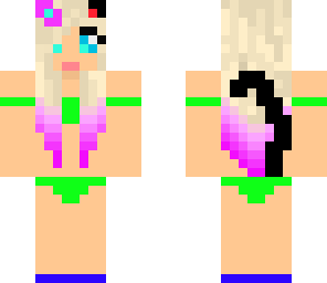 neko swimsuit girl