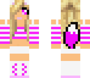 cute pink wolf gurl