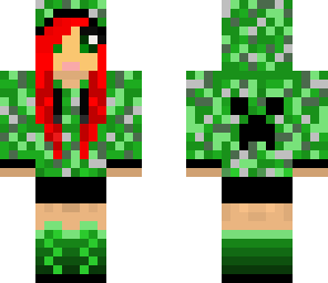 red creeper girl