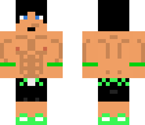 musceled man