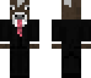 cow in suit