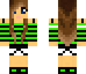 cute lime girl
