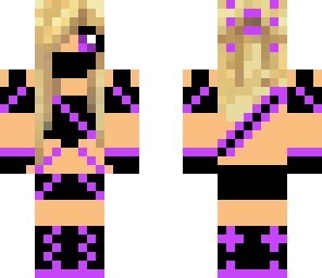 purple ninja girl