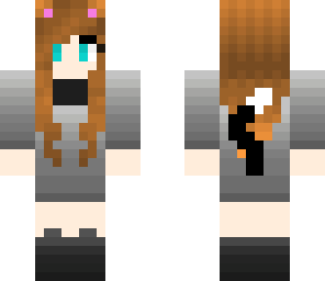 edited cat girl