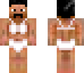 man in bikini