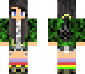 army girl with rainbow socks