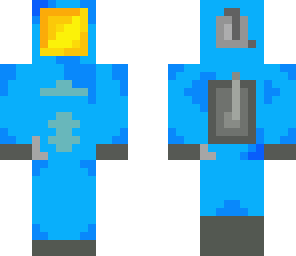 cool futuristic warrior skin