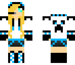 cute creeper ninja girl updated