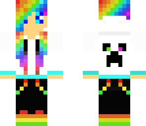 rainbow girl