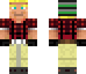 blonde lumber jack 2