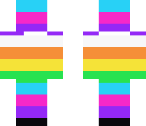 rainbow person