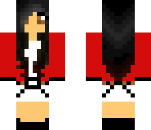 red and white headphones girl