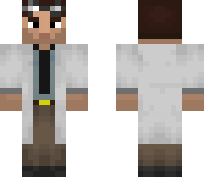 scientist with goggles