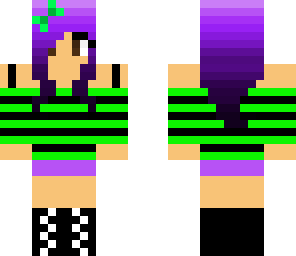 purple hair