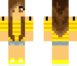 cute yellow girl