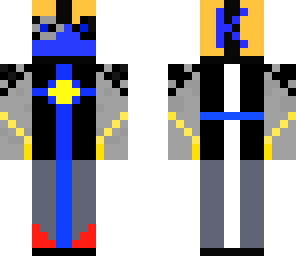 blue and gray androidman v2