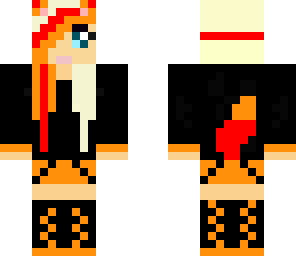 fire headphone wolfgirl