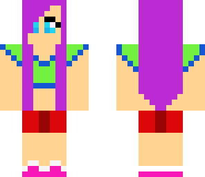 colourful girl