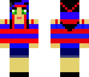 red and blue scene cutie