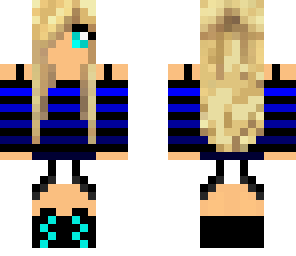 dark blue girl