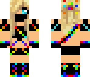rainbow ninja girl