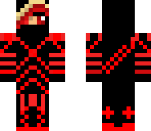 dark red ninja