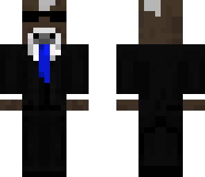 cow in suit