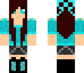 blue girl