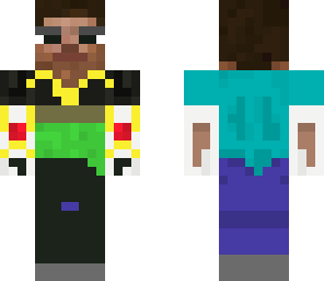 my multiplayer skin not finished
